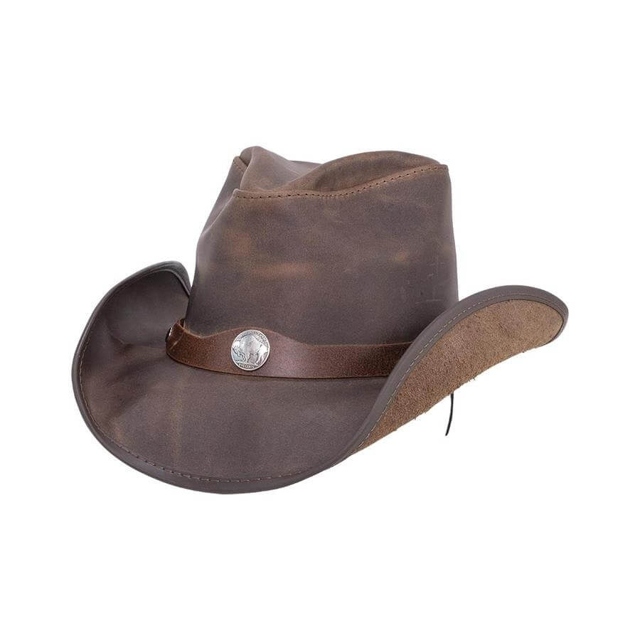 The Original Western Leather Hat 
