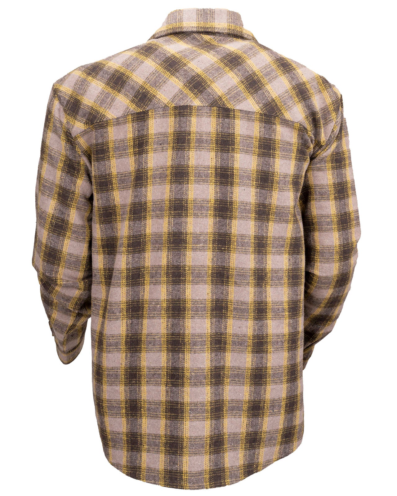 Greyson Flannel Shirt- Brown 
