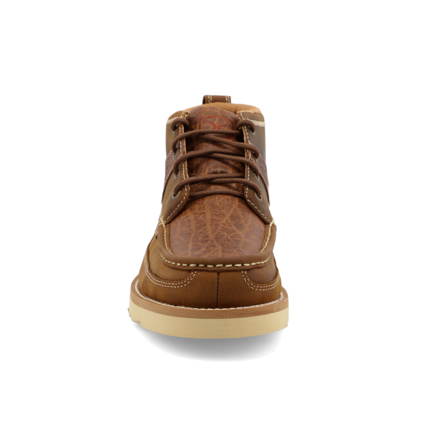 Wedge Sole- DistrSaddle/Cognac- MCA0043