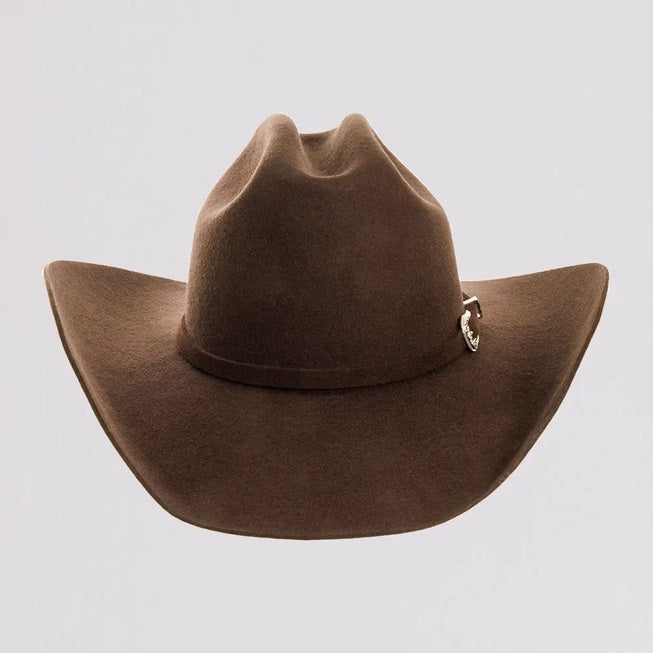Cattleman- Felt Hat - Chocolate