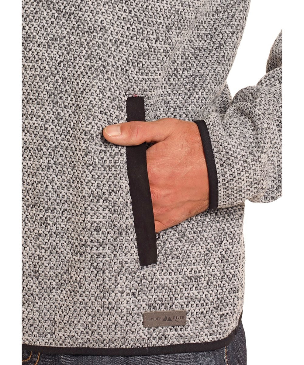Melange Pullover- DM91C04076- Grey- 