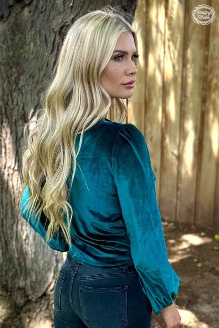 Texas Twist Top- Green- 