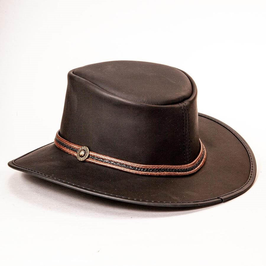Midnight Rider Leather Hat 