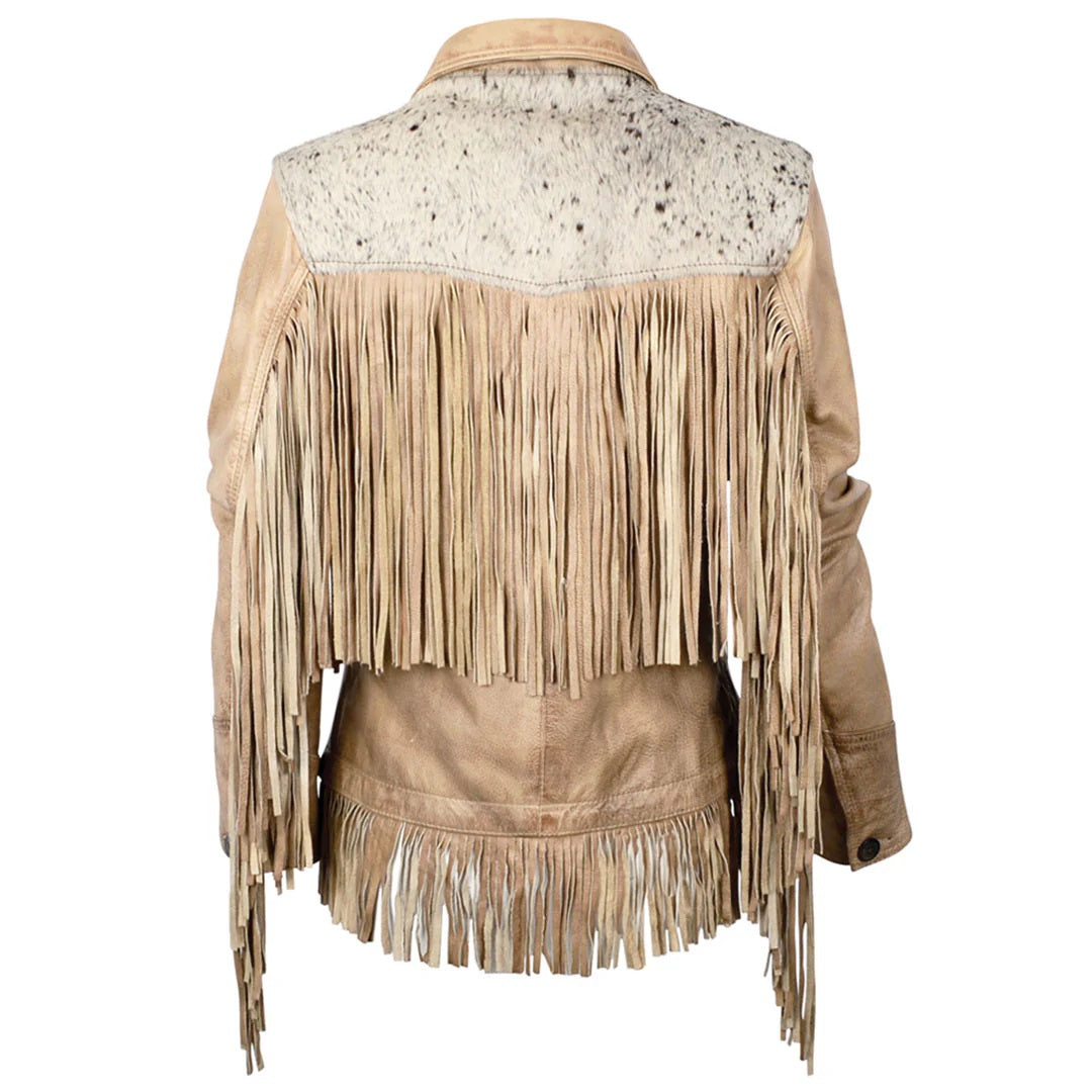 The Frontier Palomino Leather Jacket- STS6080