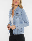 Zoey Denim Jacket - Light- 