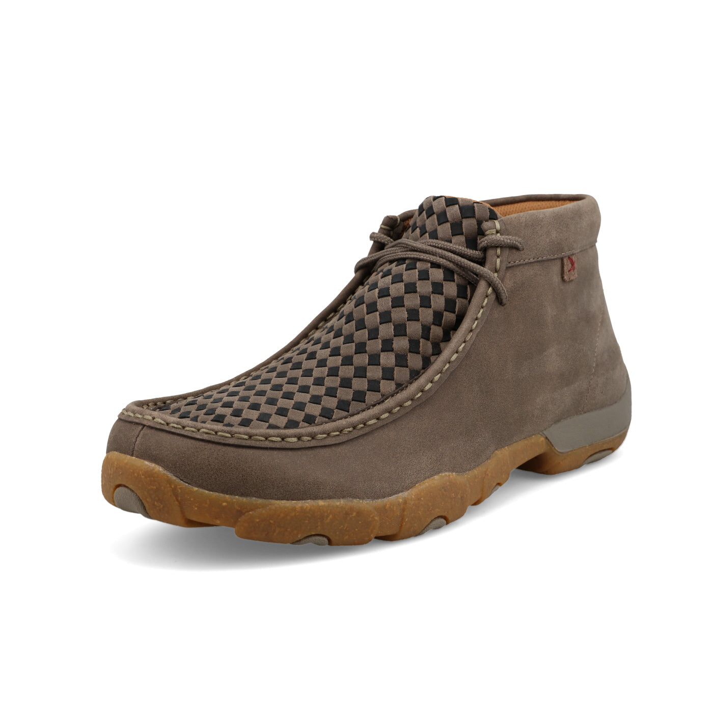 MDM0097- Chukka- Taupe Black Woven- 