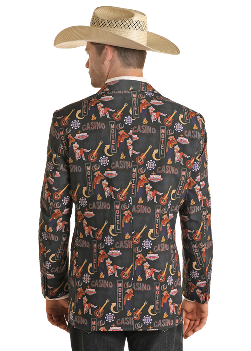Men's Sports Coat- BM96C03633- Vegas- 