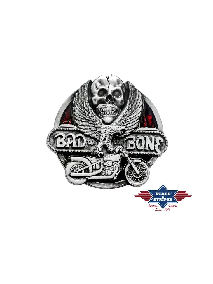 Bad to Bone Belt Buckle