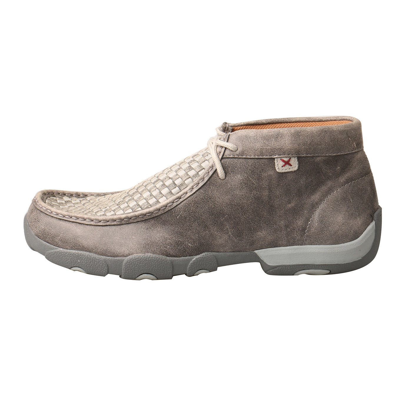 Chukka Driving Moc-Woven Grey-MDM0073