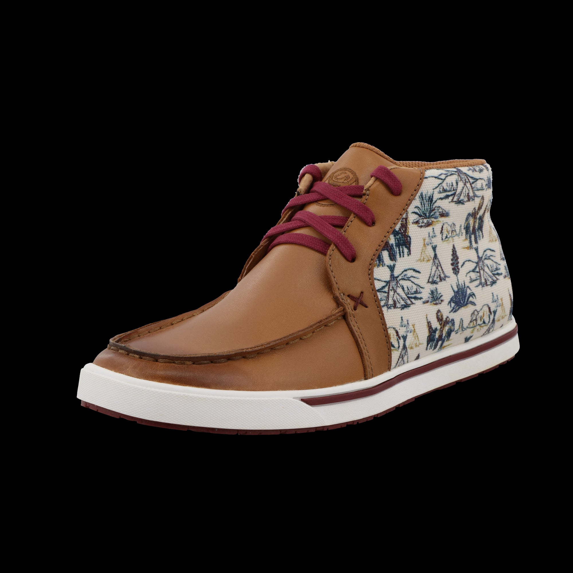 Hooey Loper- High Top Tan/Ivory- WHYC030