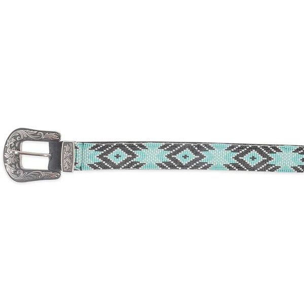 Juniper Hills Beaded Turquoise Belt- S-11078