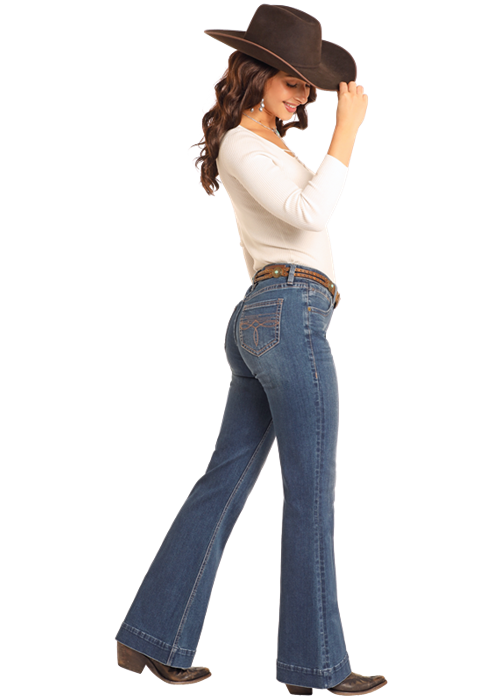 Boot Stitch Pocket - Midrise Trouser- BW5MD04782
