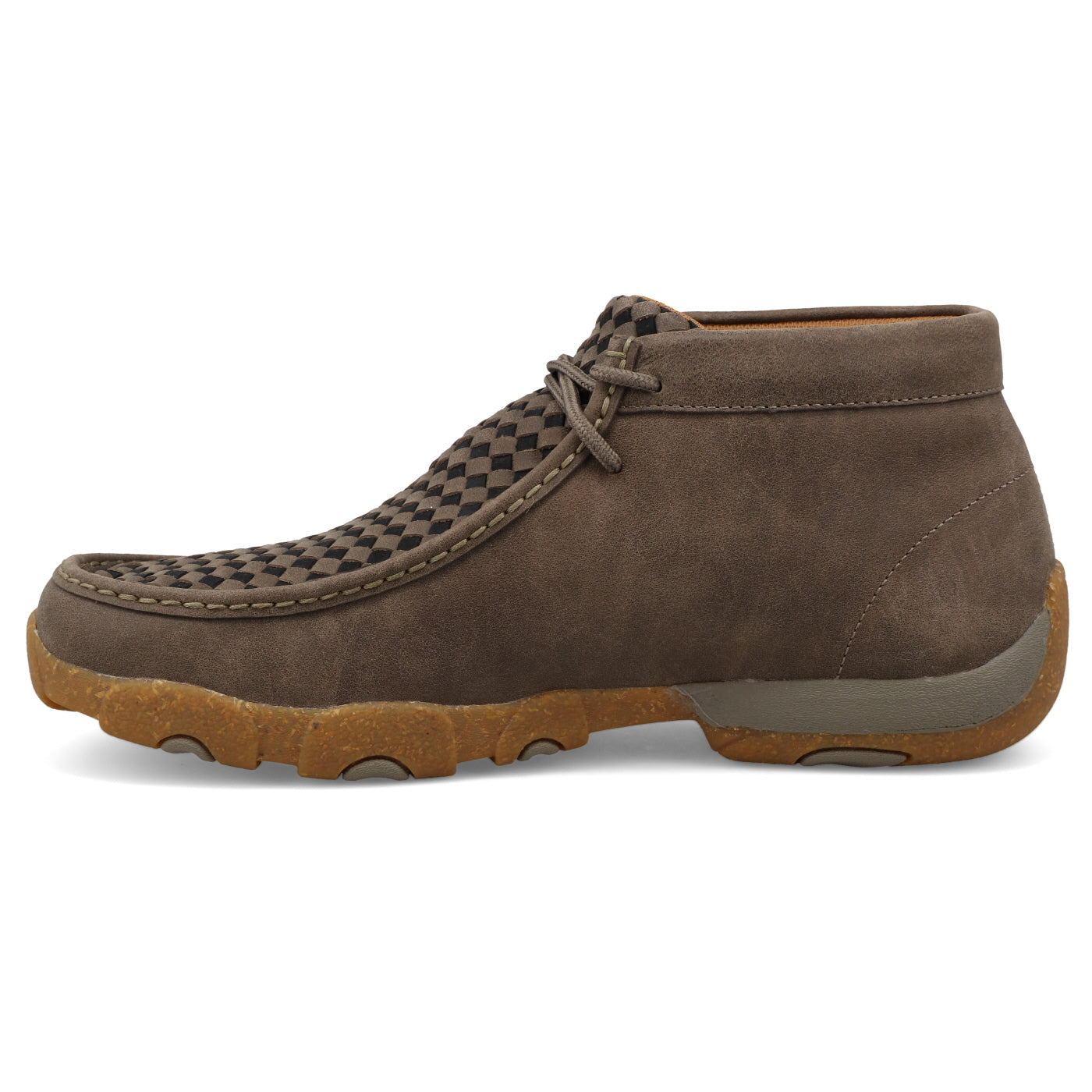 MDM0097- Chukka- Taupe Black Woven- 