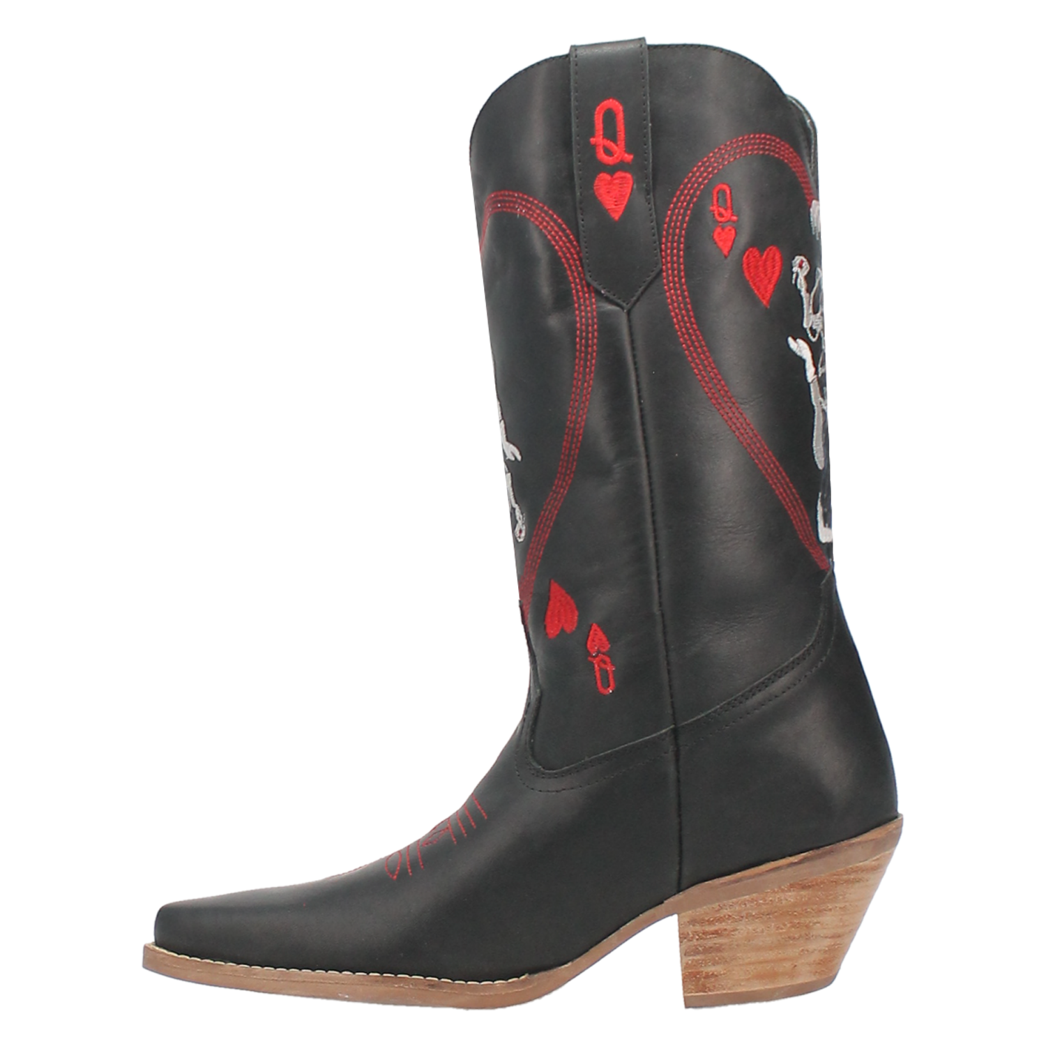 Queen A Hearts - DI174- Black 