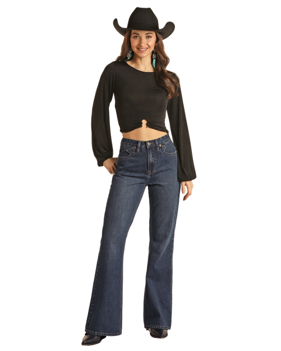 Yoke Detail - HighRise Flare- BW6HD02995-  