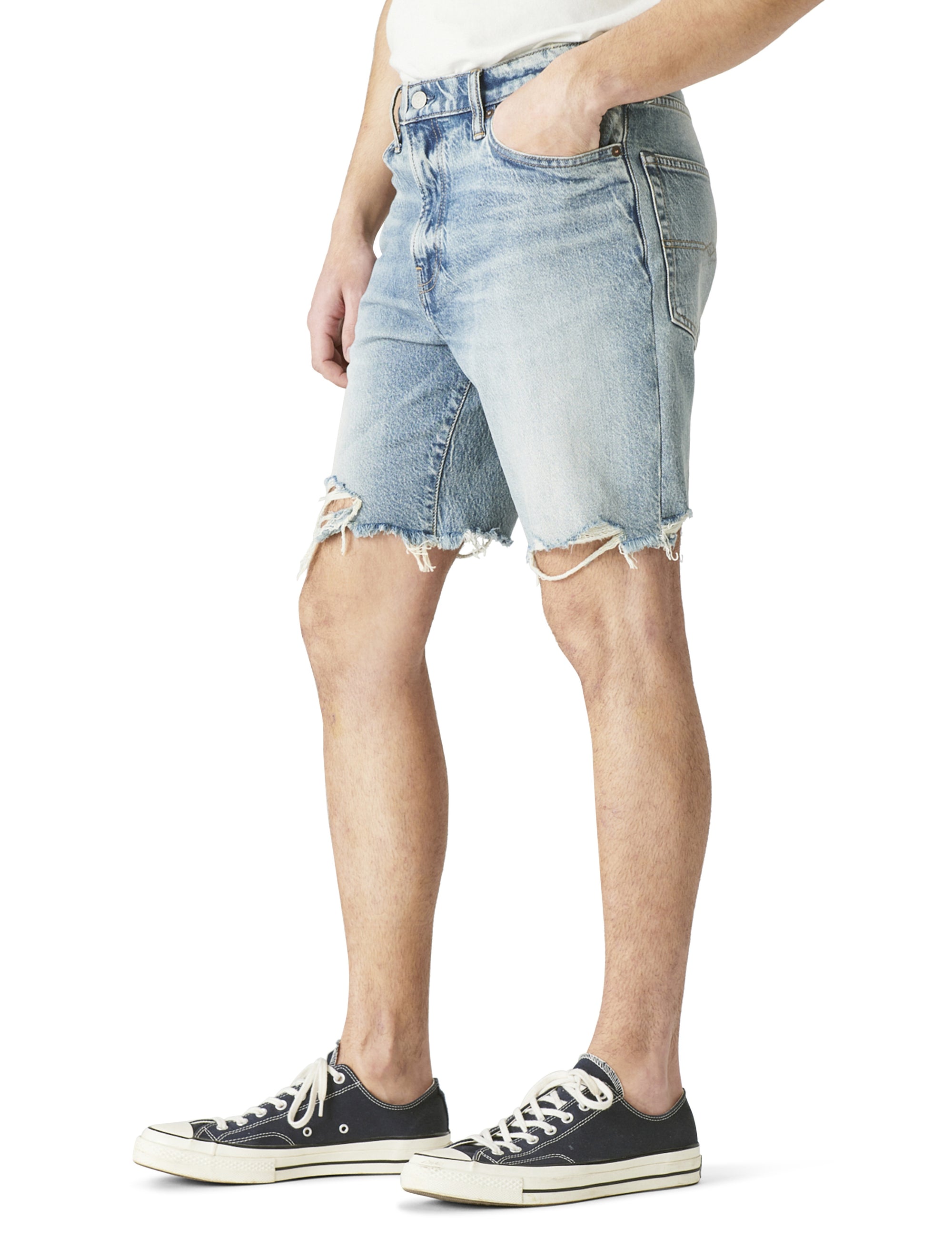 9in Denim Cut-off Shorts