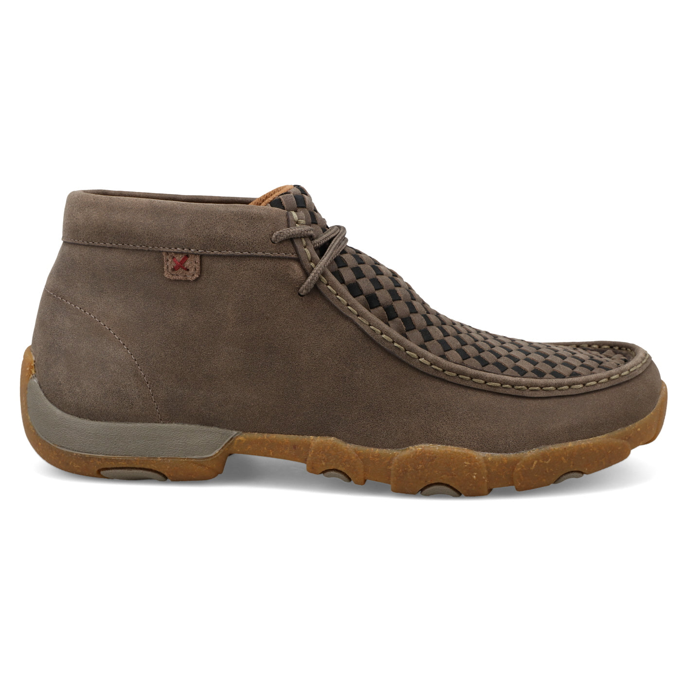MDM0097- Chukka- Taupe Black Woven- 