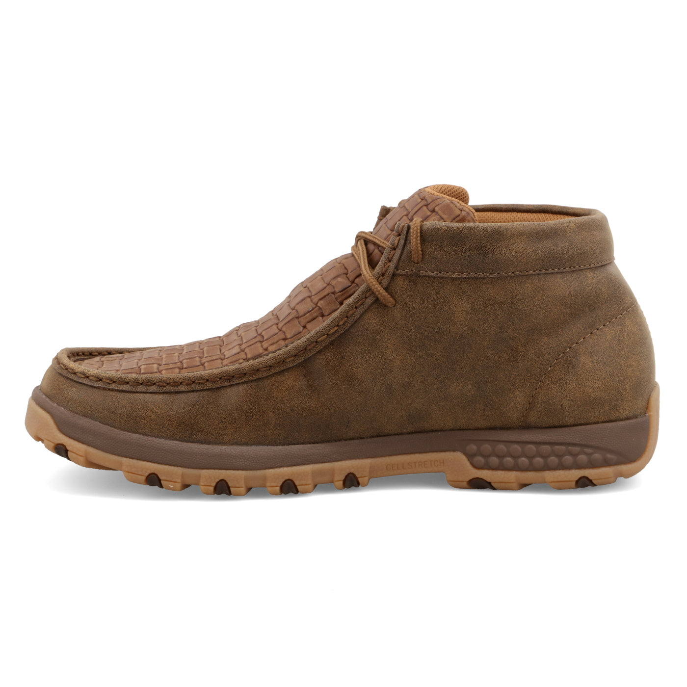 Chukka Driving Moc- WovenBrown/Bomber- MXC0013