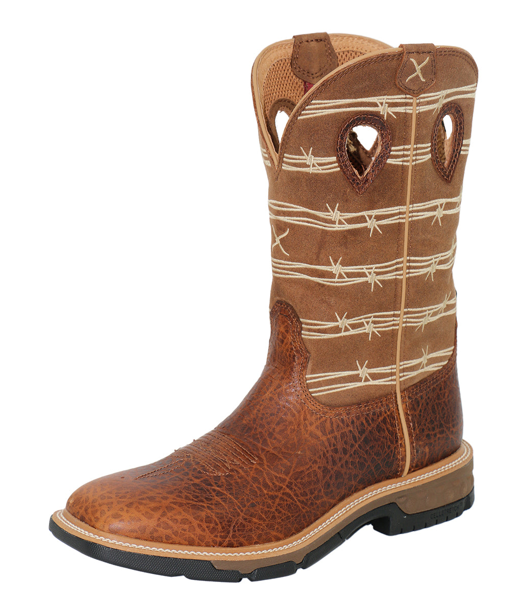 Western Work- RusticBrown/LionTan- MXB0010