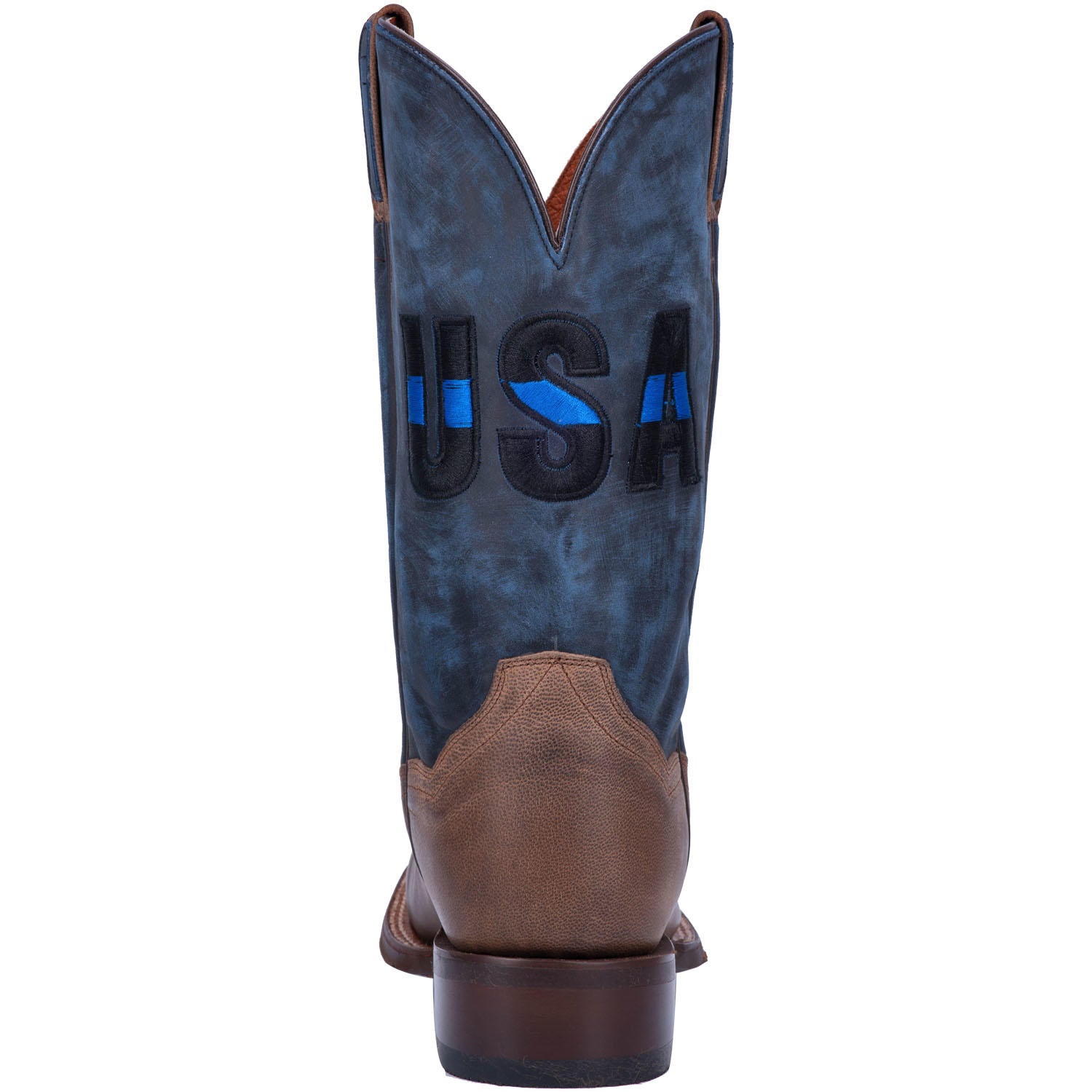 Thin Blue Line- Dan Post- Sand/Blue- DP4515