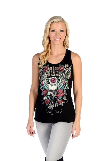 Tank- Black- Devilish- 