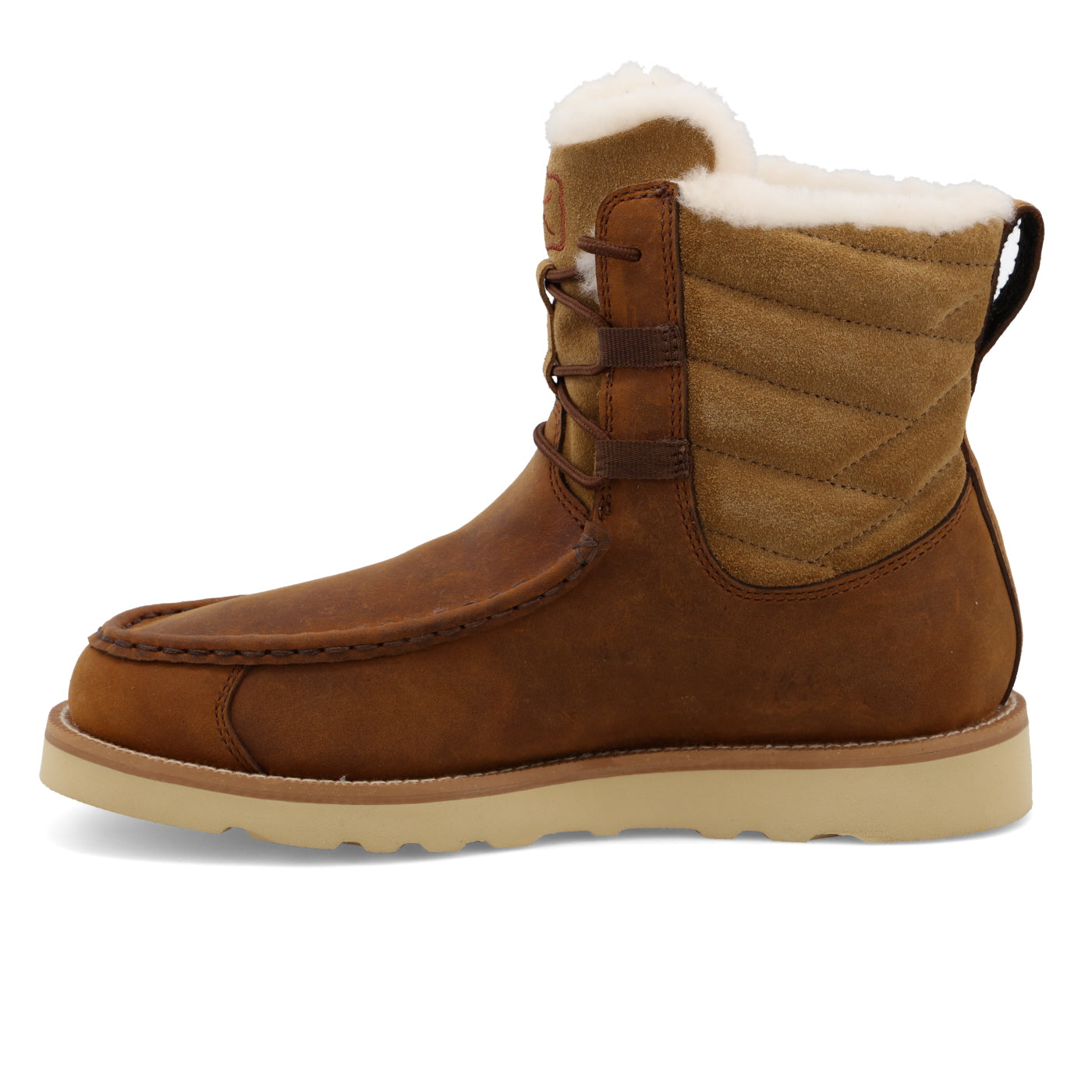 Winter Wedge Sole Boot- WCAW001- Nutmeg- 