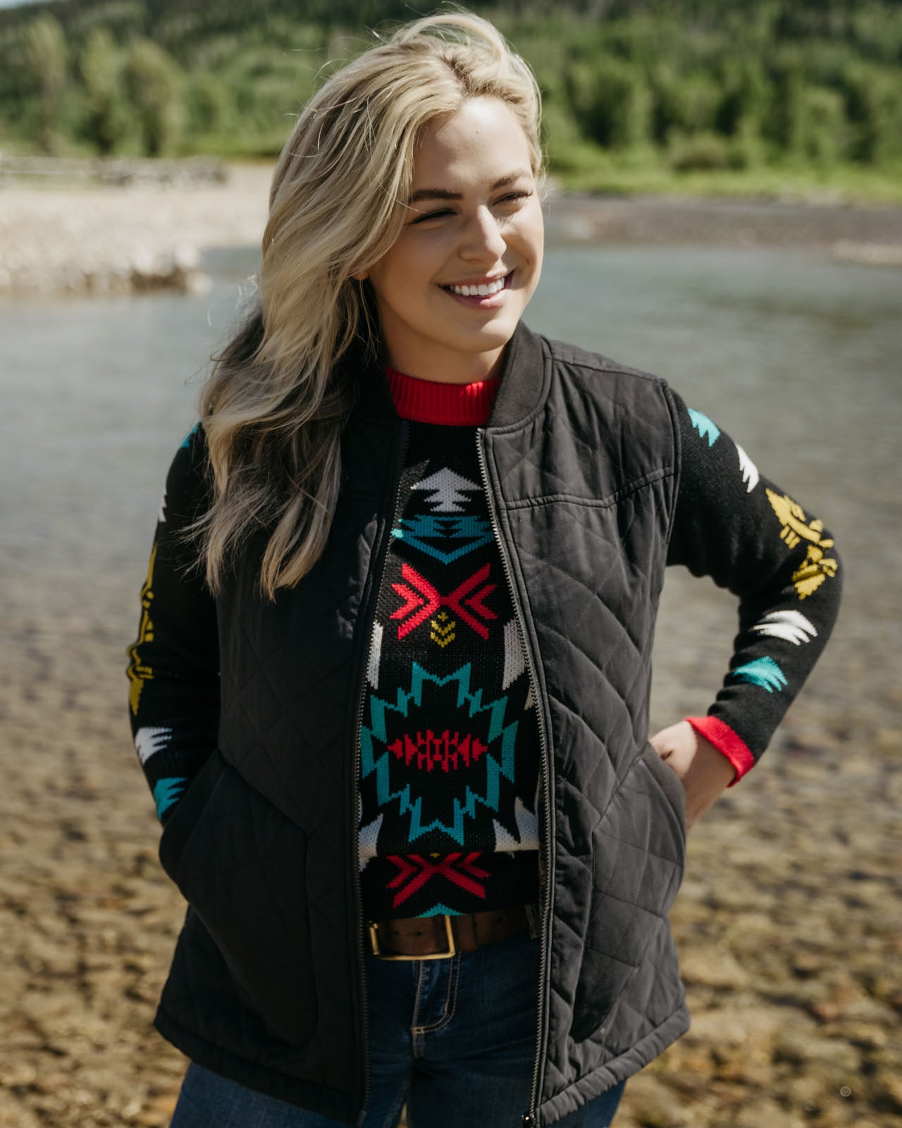 Jen Vest- Canyonland- Black/Grey- 