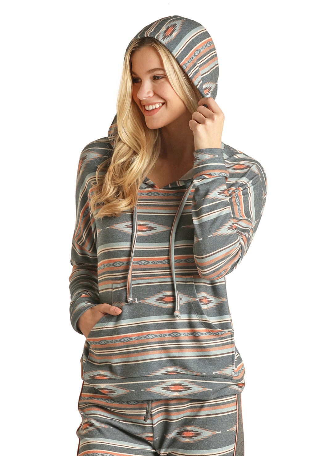 R&RD Aztec Lightweight Hoodie 