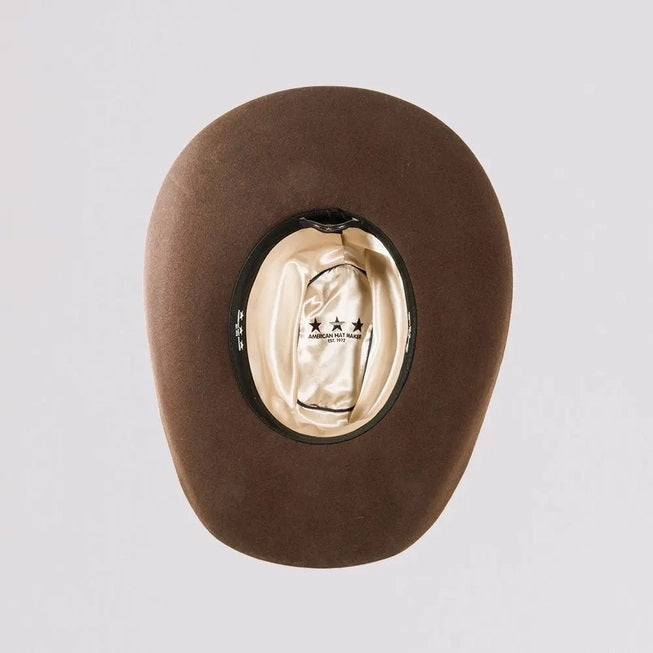 Cattleman- Felt Hat - Chocolate