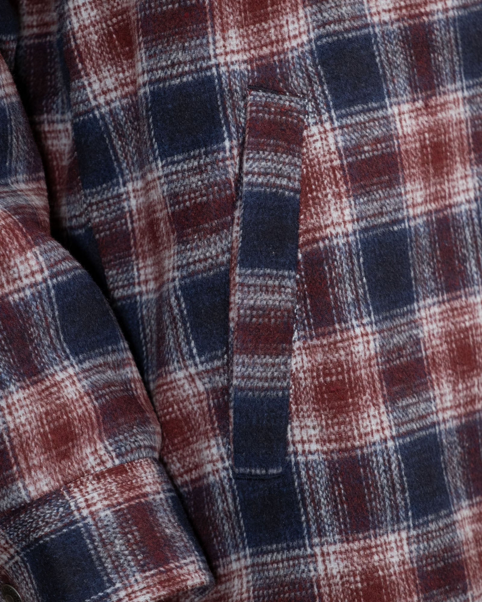 Arden Berber Lined Flannel Jacket