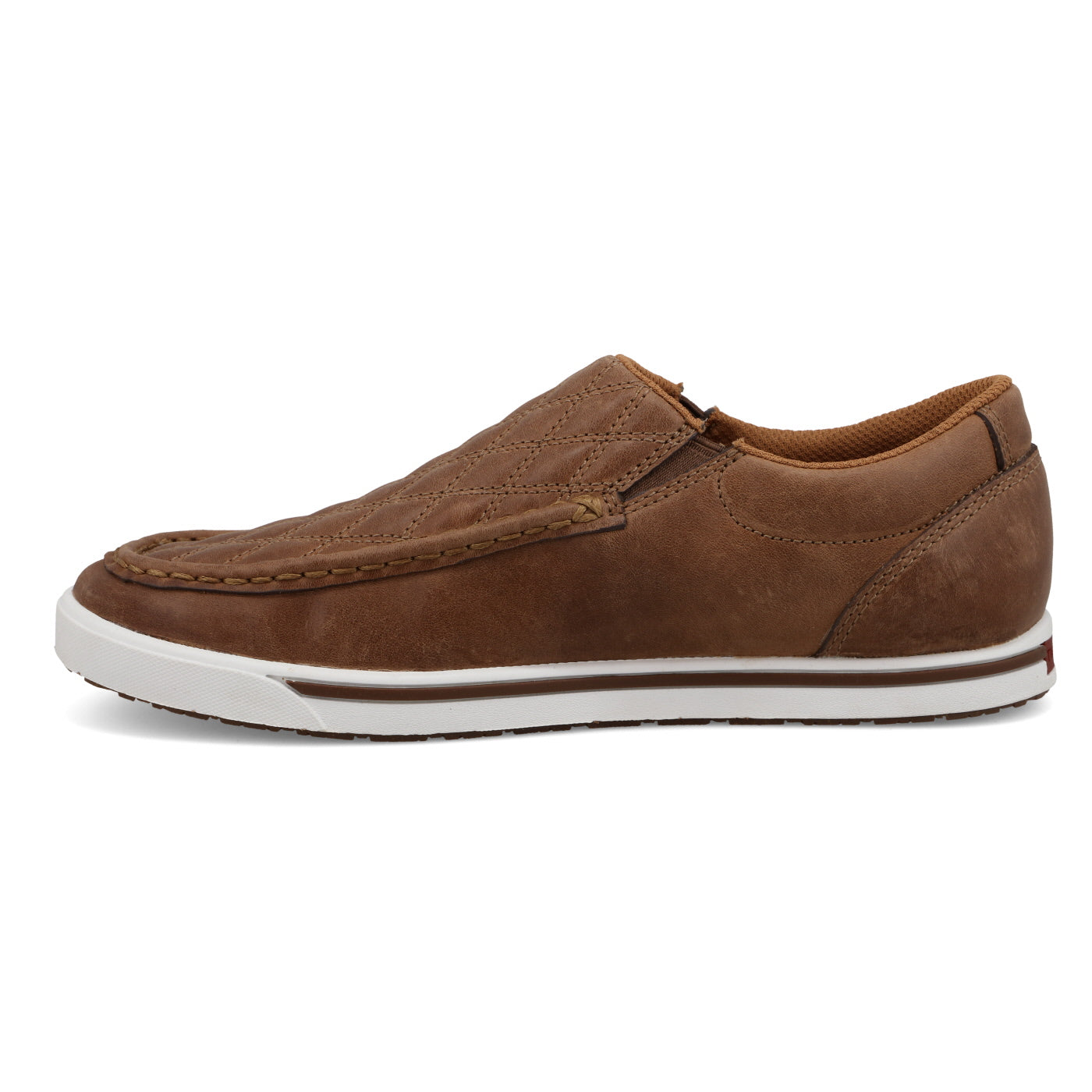 WCA0086- Slip On Kicks- Brown Leather- 