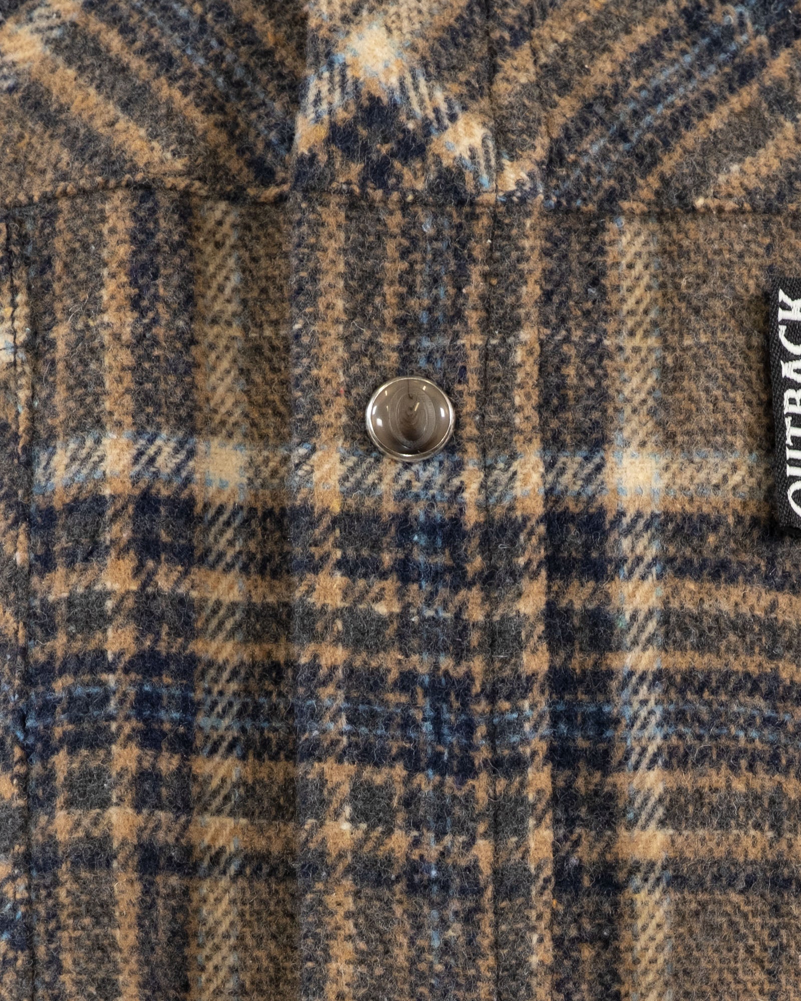 Greyson Flannel Shirt- Olive