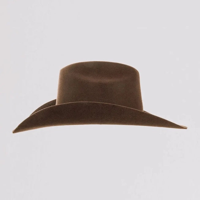 Cattleman- Felt Hat - Chocolate