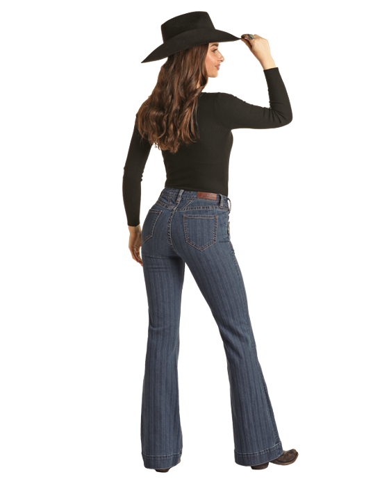 Midrise Striped Trouser - BW5MD02986