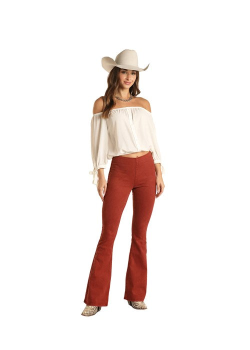 Rust Pull On Flare- WPH8174-