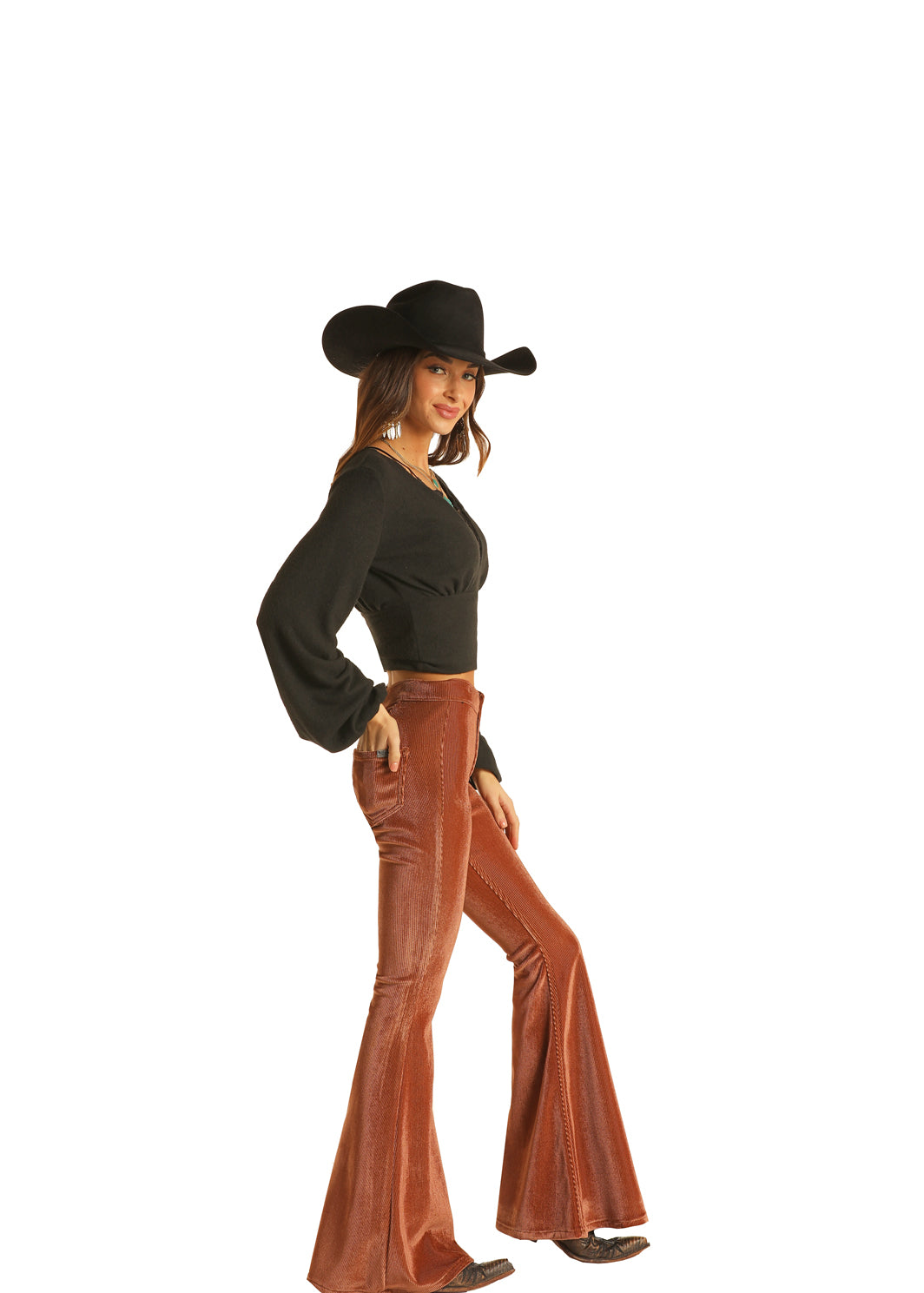 Burnt Orange Corduroy Bell 