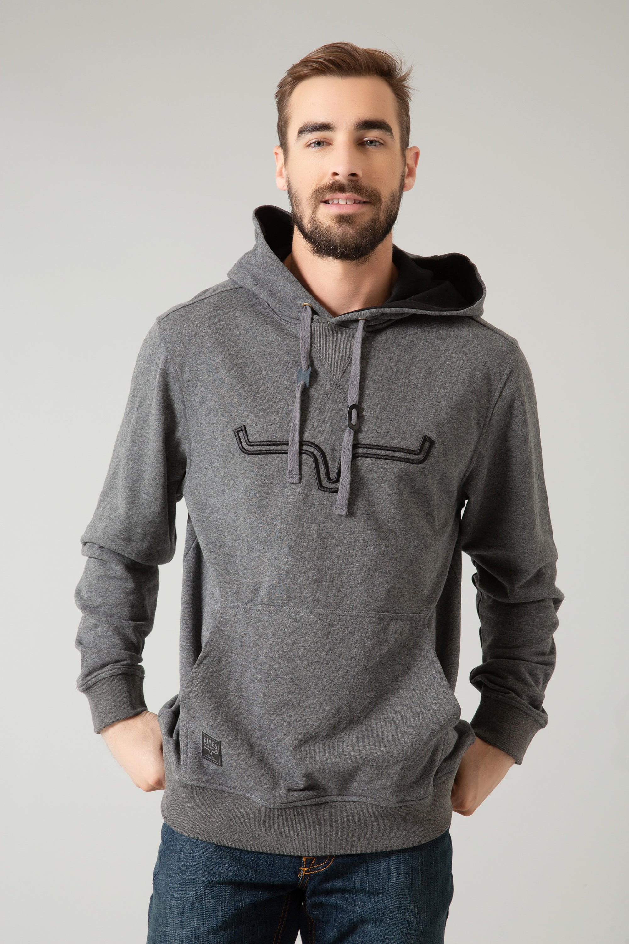 Fast Talker Hoodie- Charcoal Grey