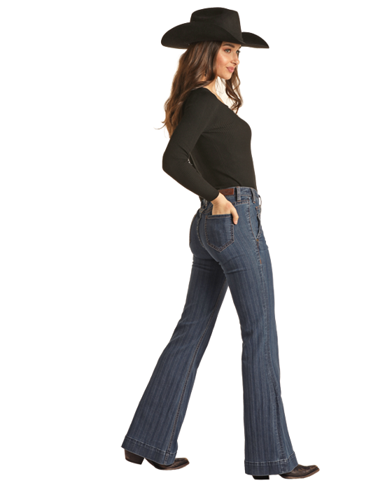 Midrise Striped Trouser - BW5MD02986