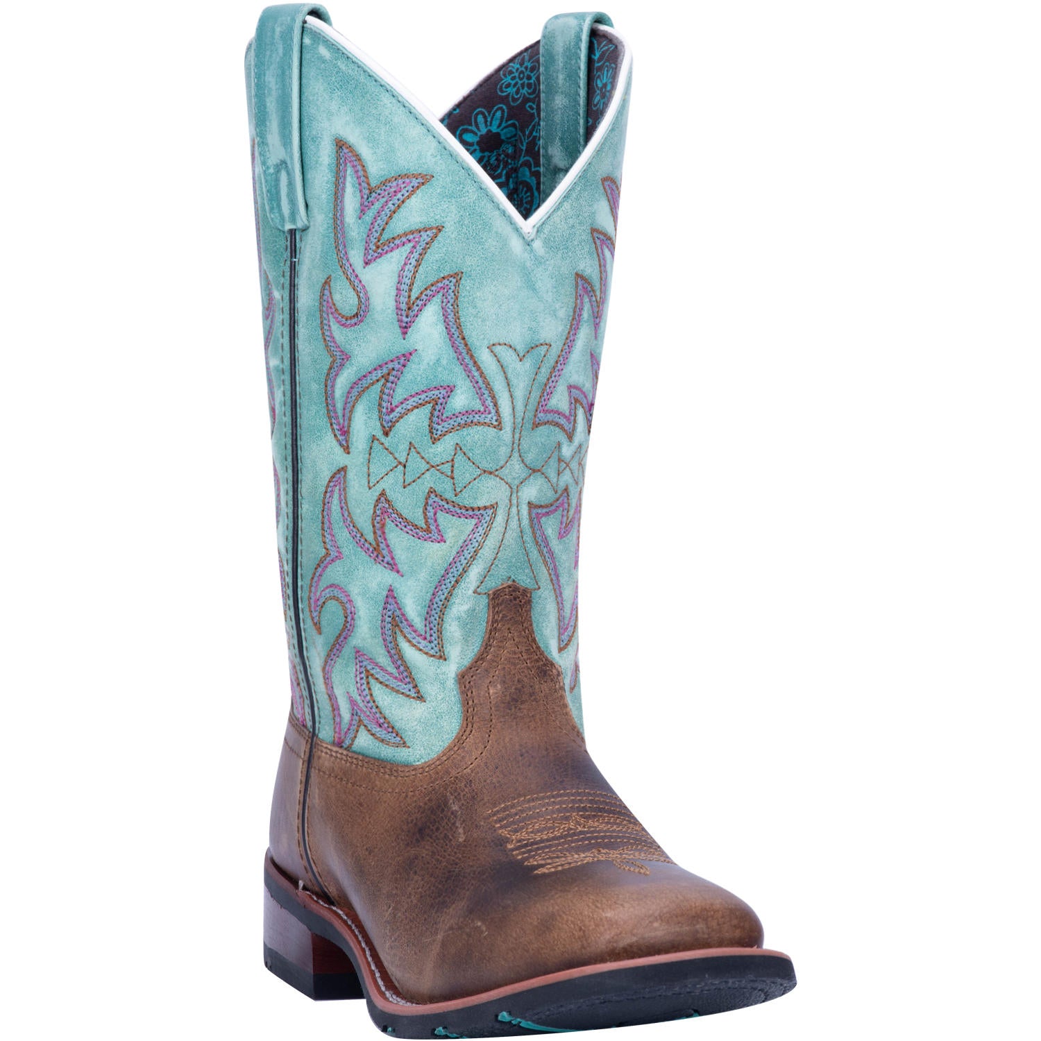 Anita- 5607- Blue/Brown 