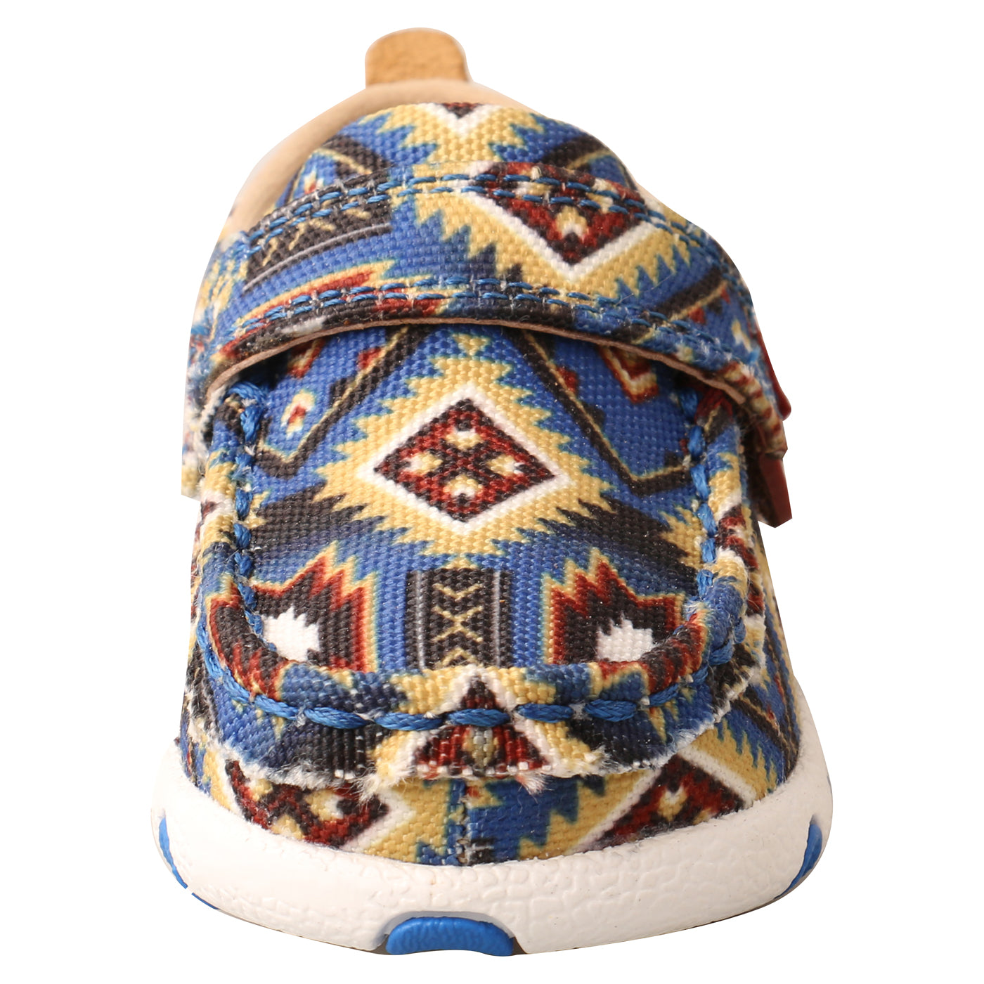 Infant Driving Moc- Multicolor Blue Aztec ICA0019