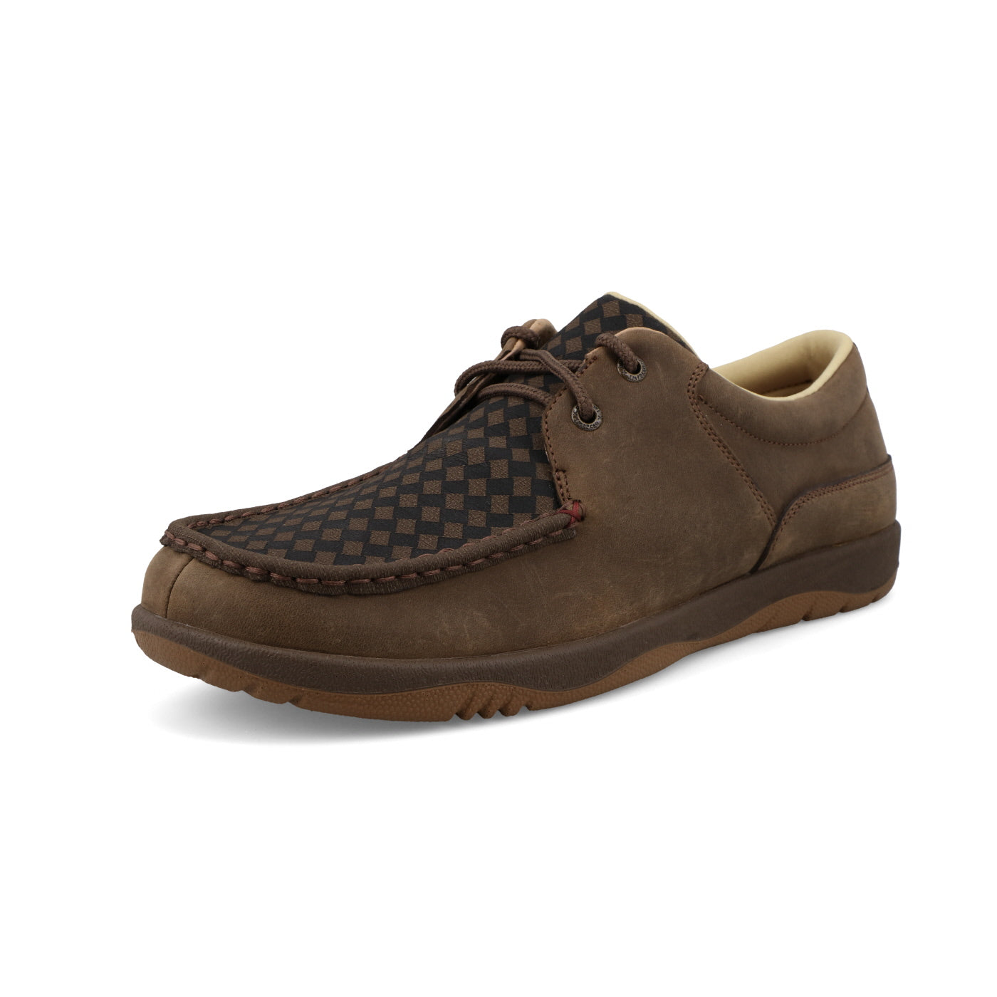 MCP0003- Boat Shoe- Shitake Checkered 