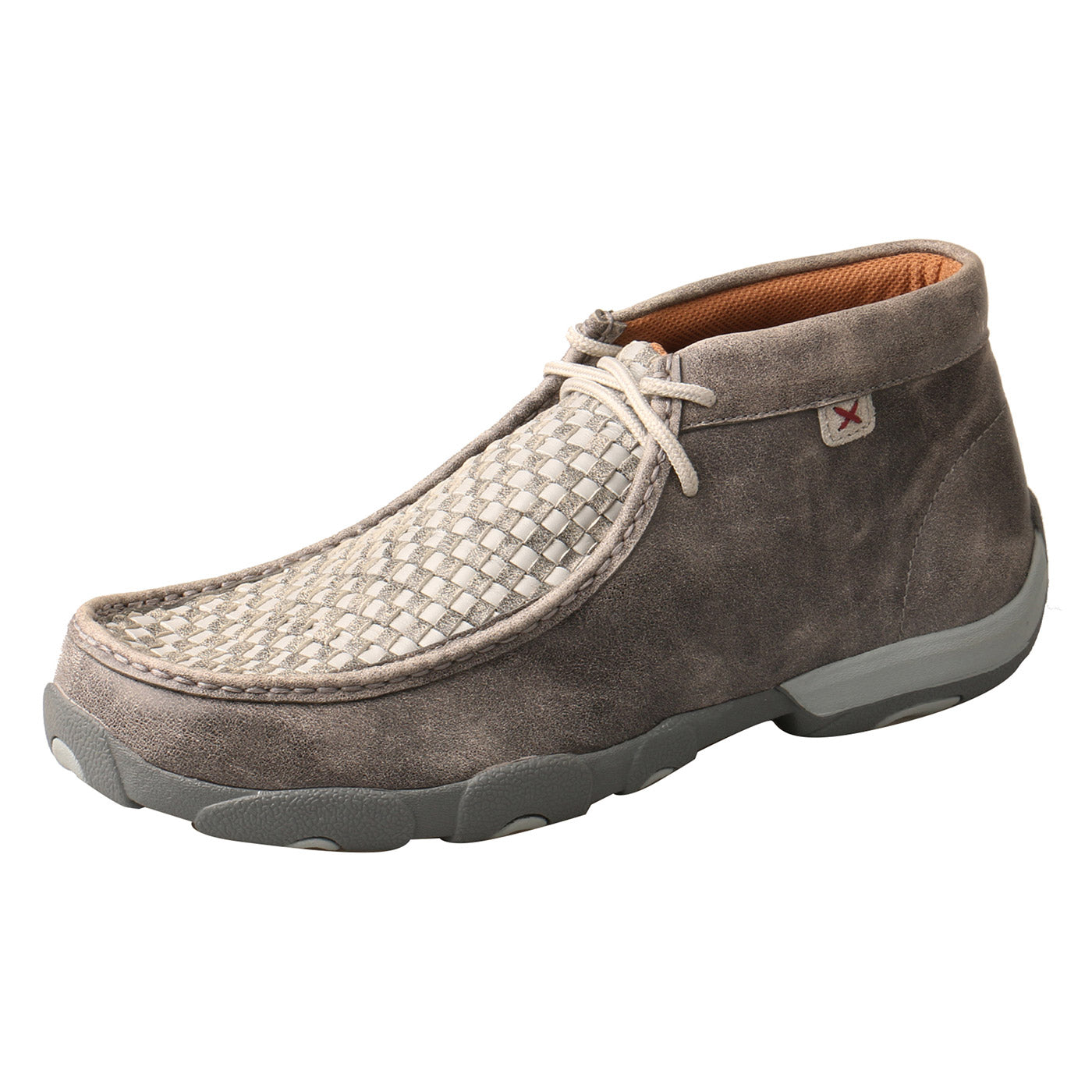 Chukka Driving Moc-Woven Grey-MDM0073