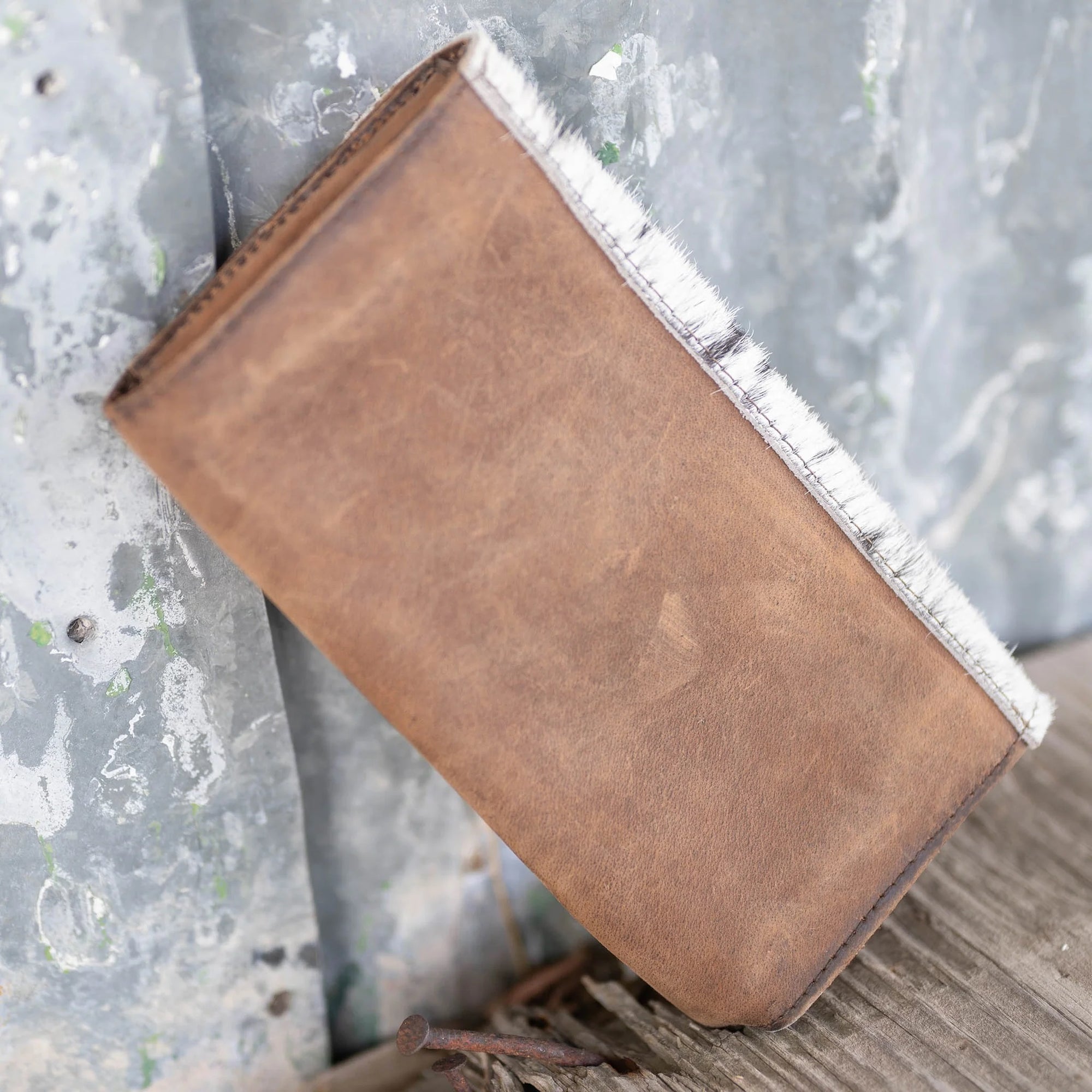 Cowhide Style Wallet-