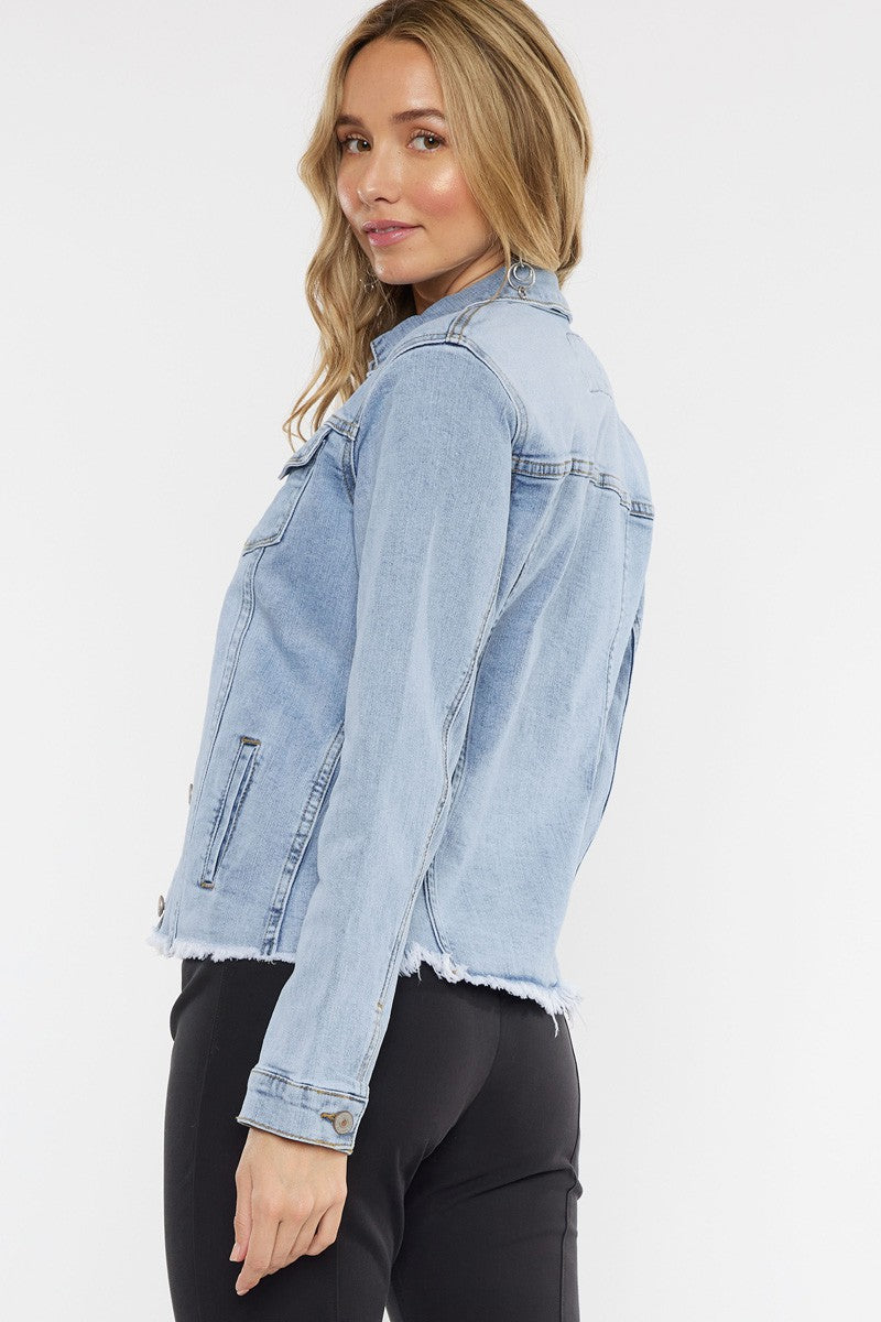 Zoey Denim Jacket - Light- 