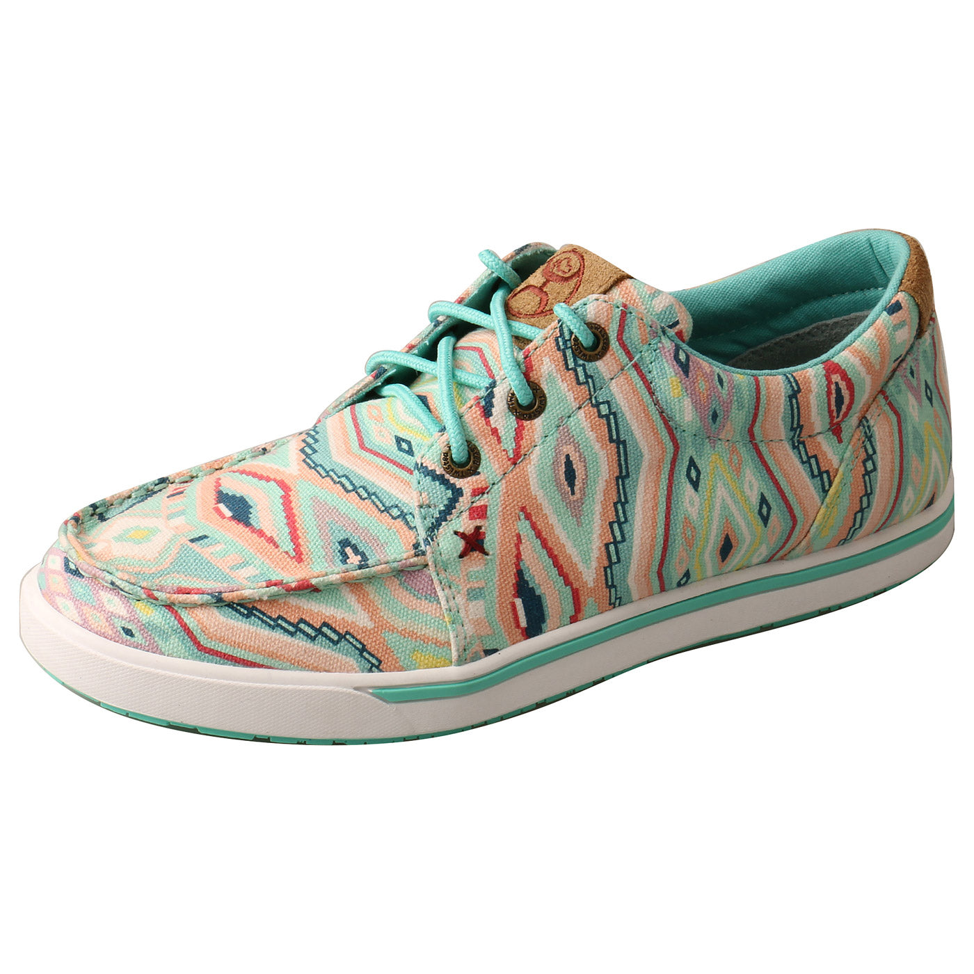Hooey Loper-Womens Light Blue/Multi 11
