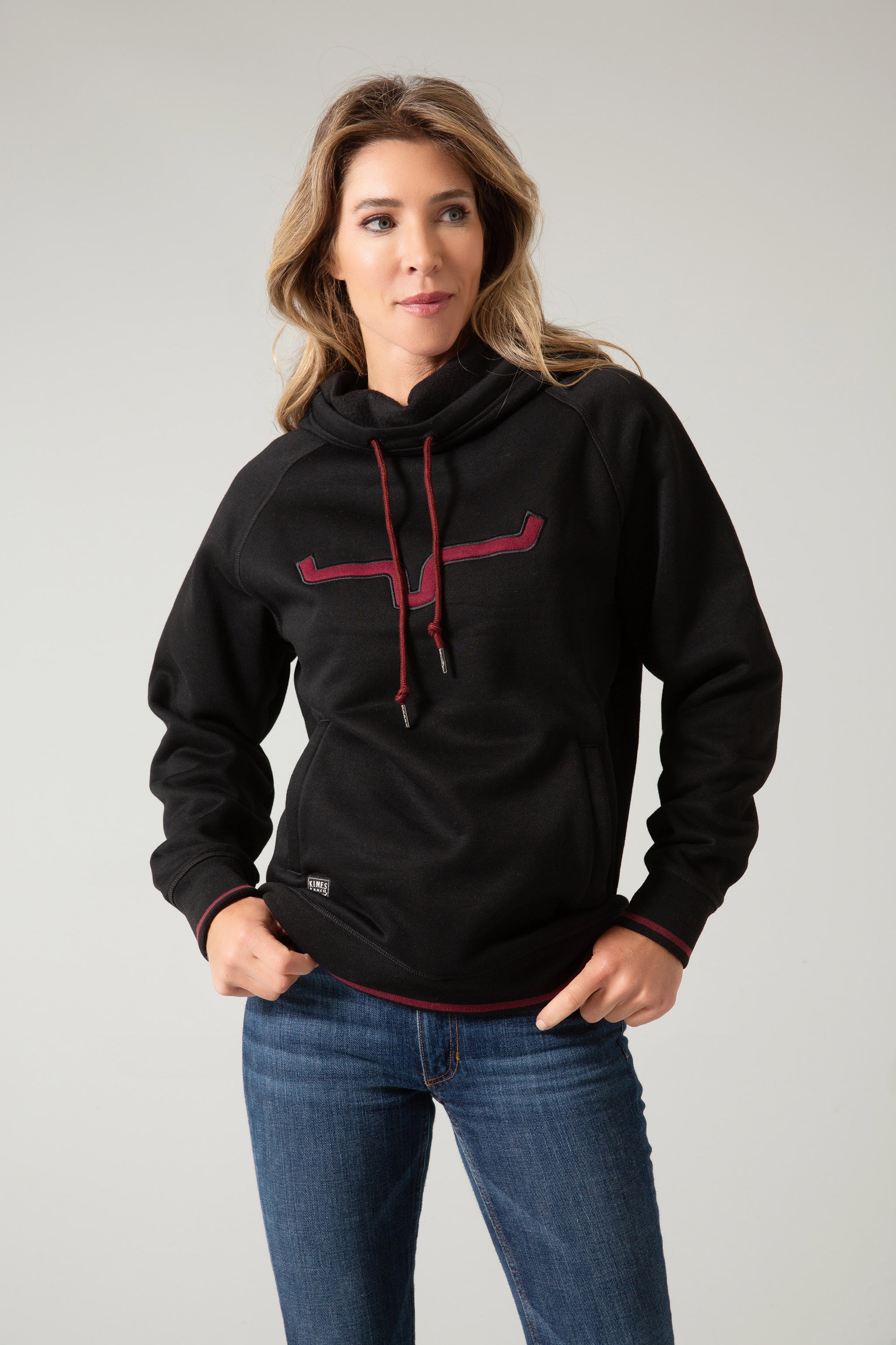 Two Scoops Hoodie- Black- 