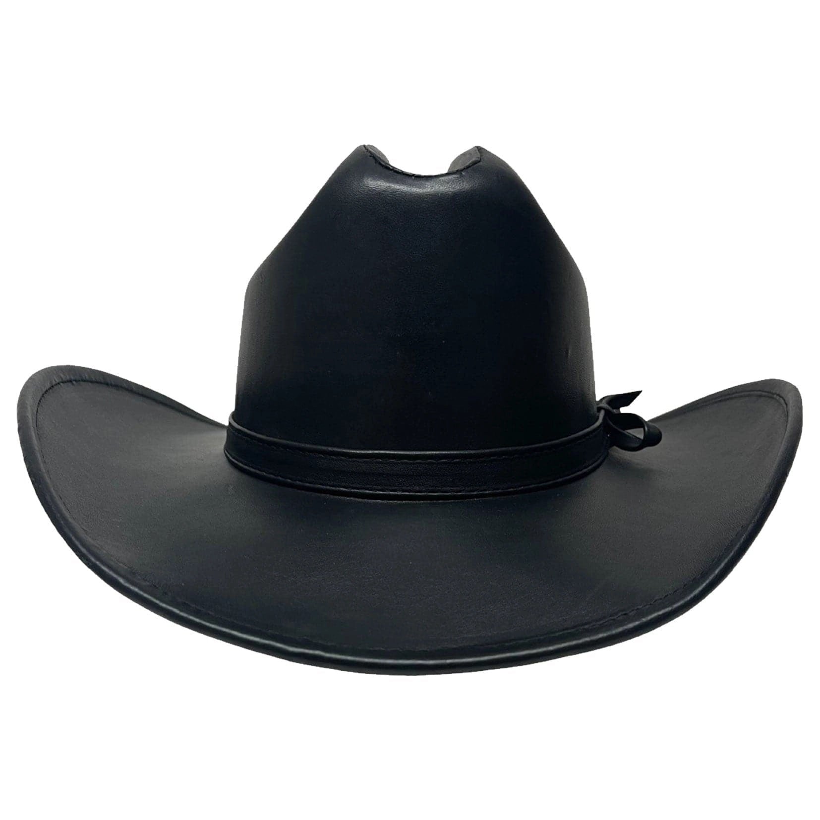 George Cattleman Leather Western Hat 