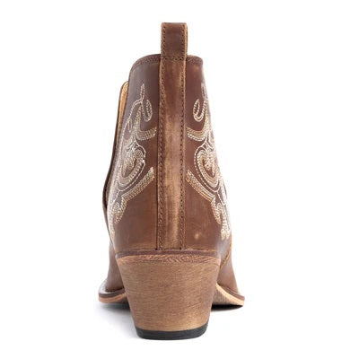 La Ponderosa Booties - Brown - S-10622