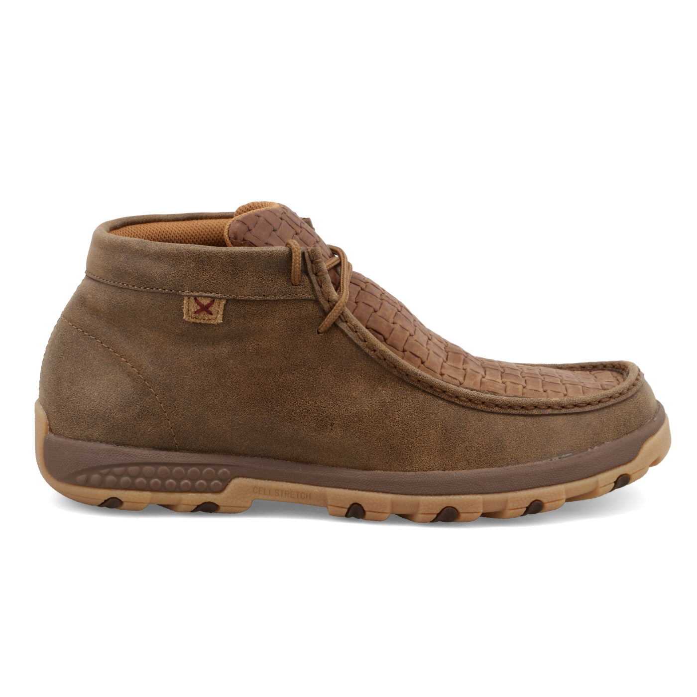 Chukka Driving Moc- WovenBrown/Bomber- MXC0013