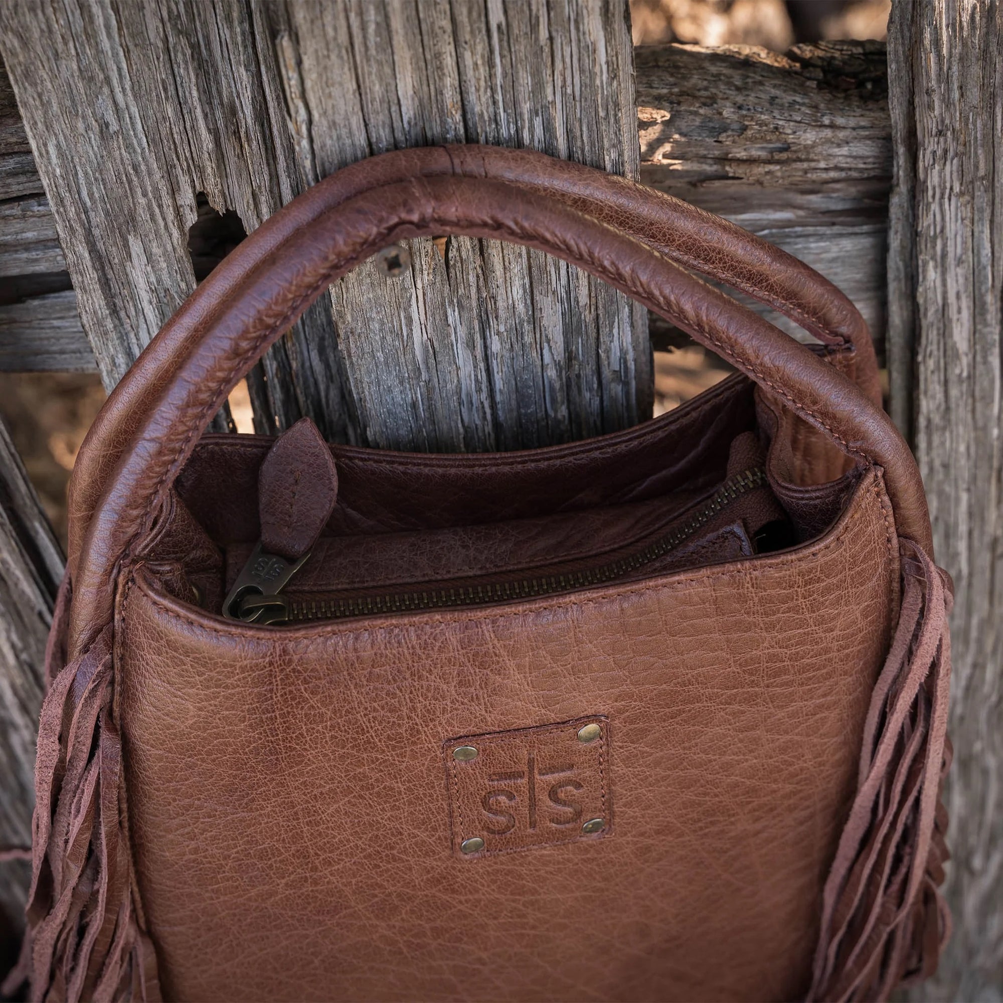Indie Sugar Satchel- Walnut